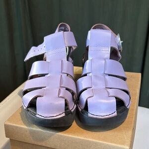 Fisherman Lilac Sandals from fly London.